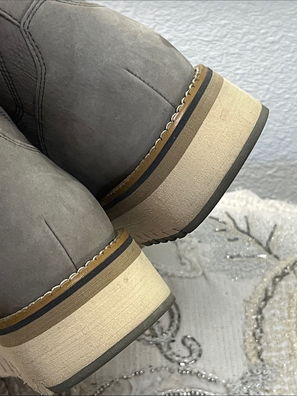 EUC Cole Haan Women's Zerogrand Lodge Waterproof Hiker Booties - Picture 14 of 15